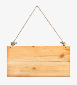 精美木吊牌免抠