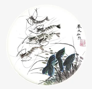 国画春风和煦免抠