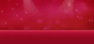 红色简约banner背景创意元素