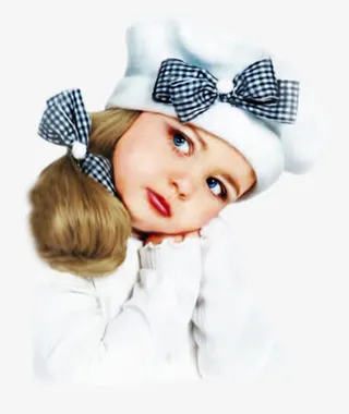 六一儿童节小女孩免抠