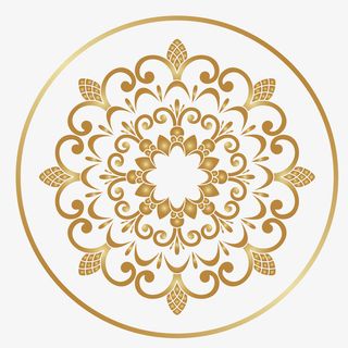 金色复古花纹免抠免费下载免抠