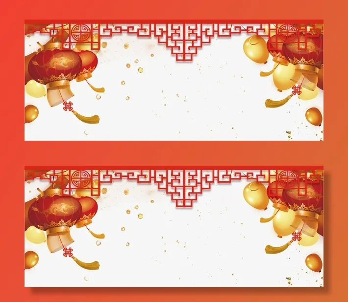 中国风猪年灯笼祥云免抠手绘/卡通卡通元素