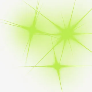 绿色十字光素材免抠