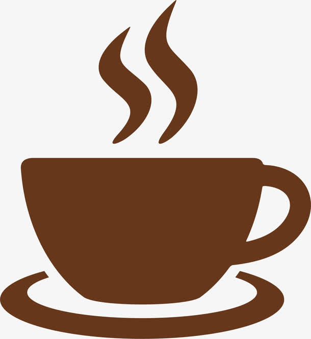 冒着热气的奶茶免抠