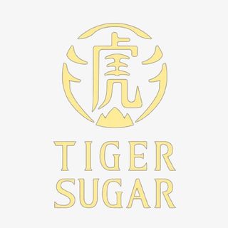 老虎堂奶茶店logo免抠