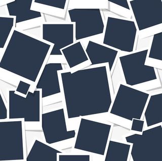 矢量宝丽来照相免抠