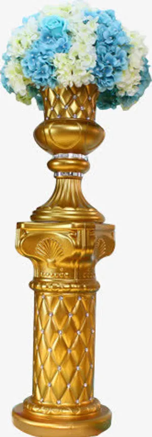 金色罗马柱婚庆路引免抠