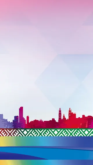 城市几何H5背景高清