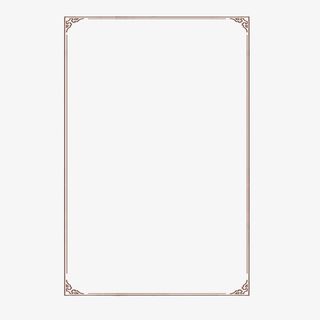 边框,棕色，中国风，线条免抠