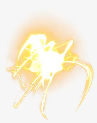 黄色光效免抠
