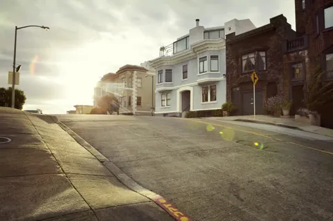 马路街景城市路灯免抠