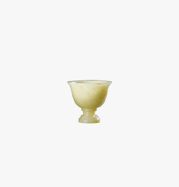 玉质酒杯免抠