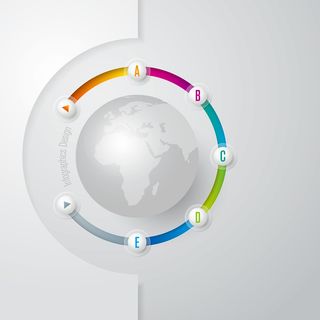 白色简约商务企业ppt图标背景矢量素材高清