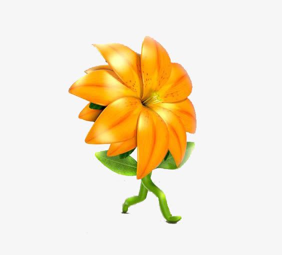 卡通向日葵免抠