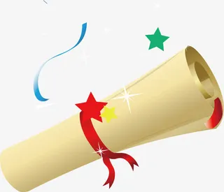 纸卷png矢量元素免抠