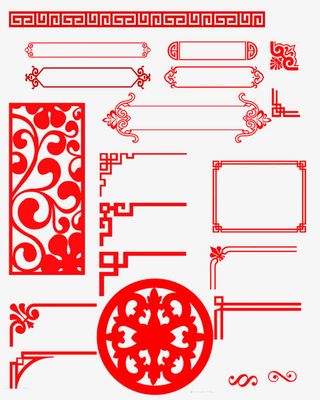 古典花框图片免抠