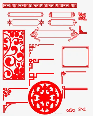 古典花框图片免抠