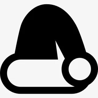 圣诞帽图标免抠