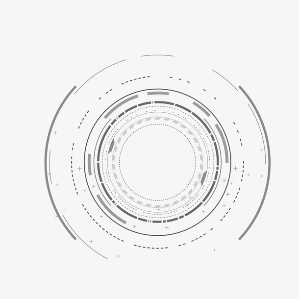 科技线条免抠