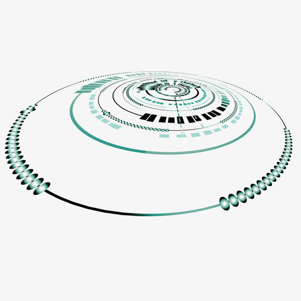 几何图形科幻智能免抠