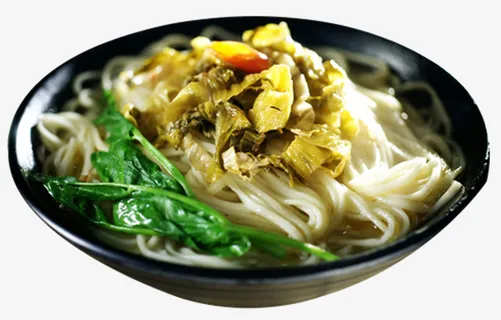 面食酸菜牛肉手擀面免抠