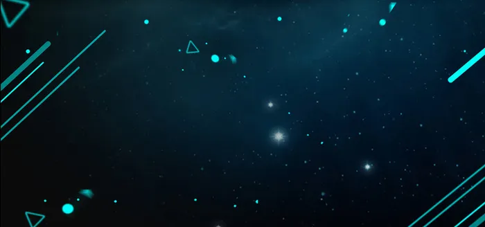 星空科技感背景banner高清