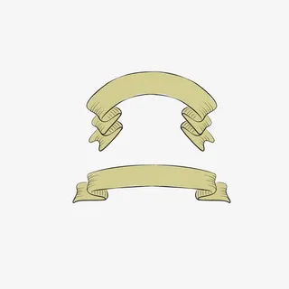 复古笔刷标题免抠