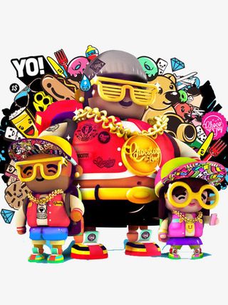 卡通潮流玩具免抠