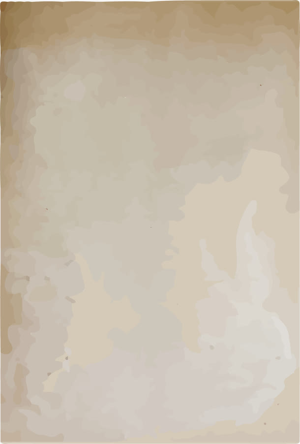 复古的手绘复古书纸免抠