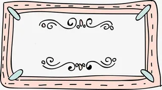 不规则长方形边框免抠