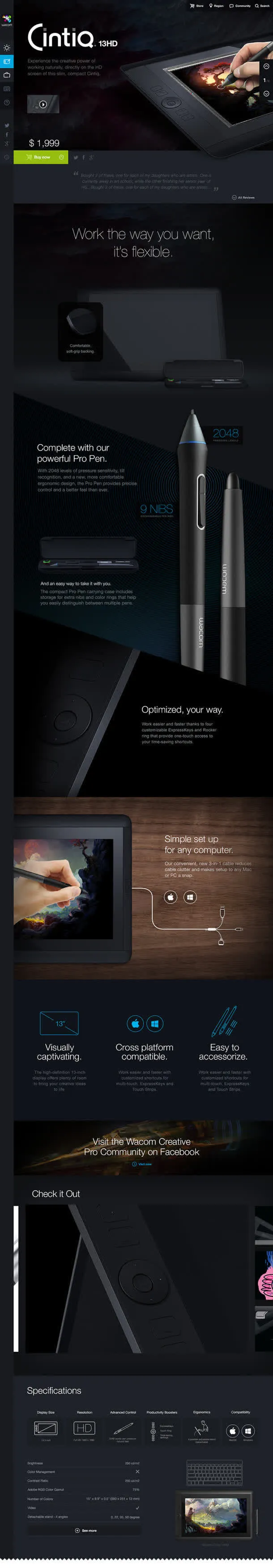 电脑黑色桌面简约素材免抠