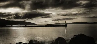 大海乌云海报素材高清