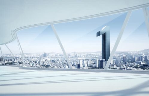 白色大厅阳台1建筑海报背景免抠