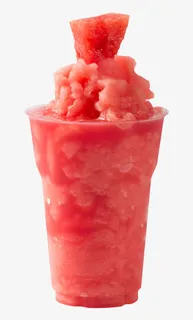 红色饮料西瓜冰沙实物免抠 红色饮料西瓜冰沙实物免抠