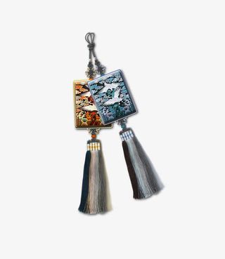 刺绣工艺吊坠免抠