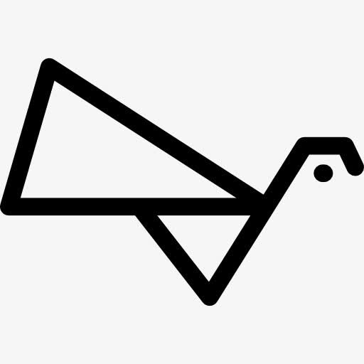 美国本土的鸟图标免抠