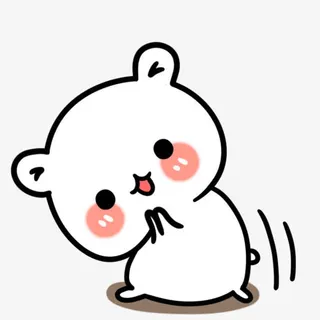 卡通白色猫咪卖萌免抠