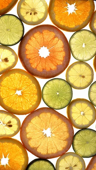 柠檬片H5背景素材高清