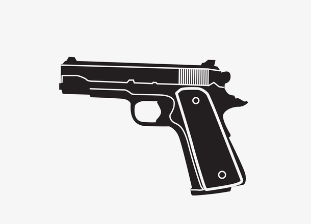 一把手枪免抠