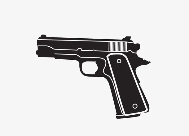 一把手枪免抠
