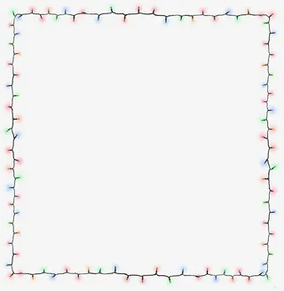 卡通灯泡边框免抠