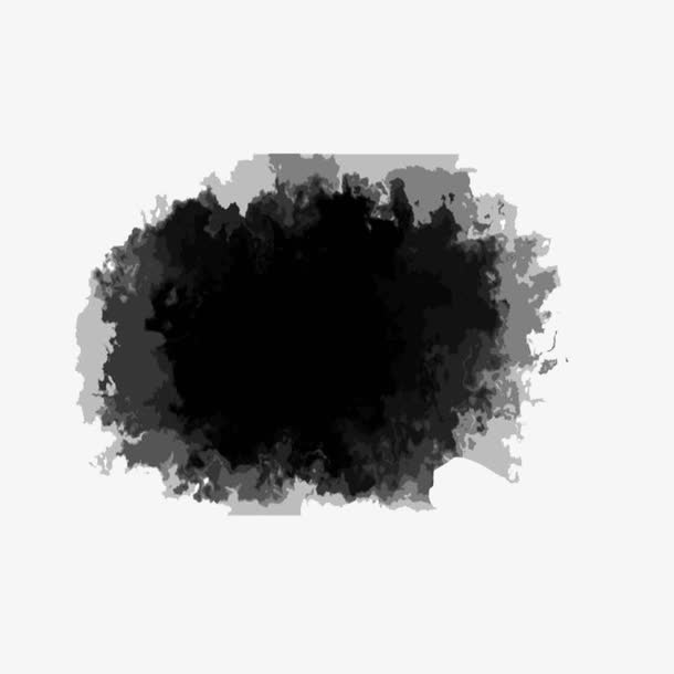 水墨晕染遮罩免抠