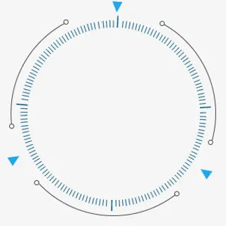 圆形指示表图免抠