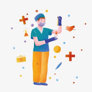 预防  肺炎    医生      病毒免抠