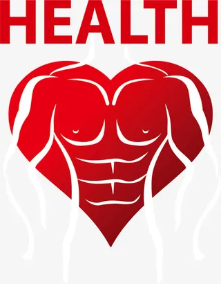 矢量图关爱健康海报免抠