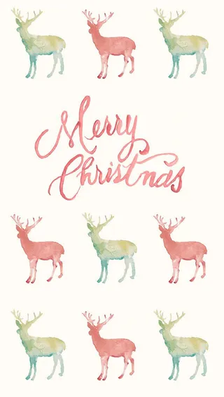 圣诞节麋鹿海报制作免抠