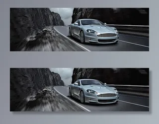 阿斯顿马丁汽车摄影背景高清