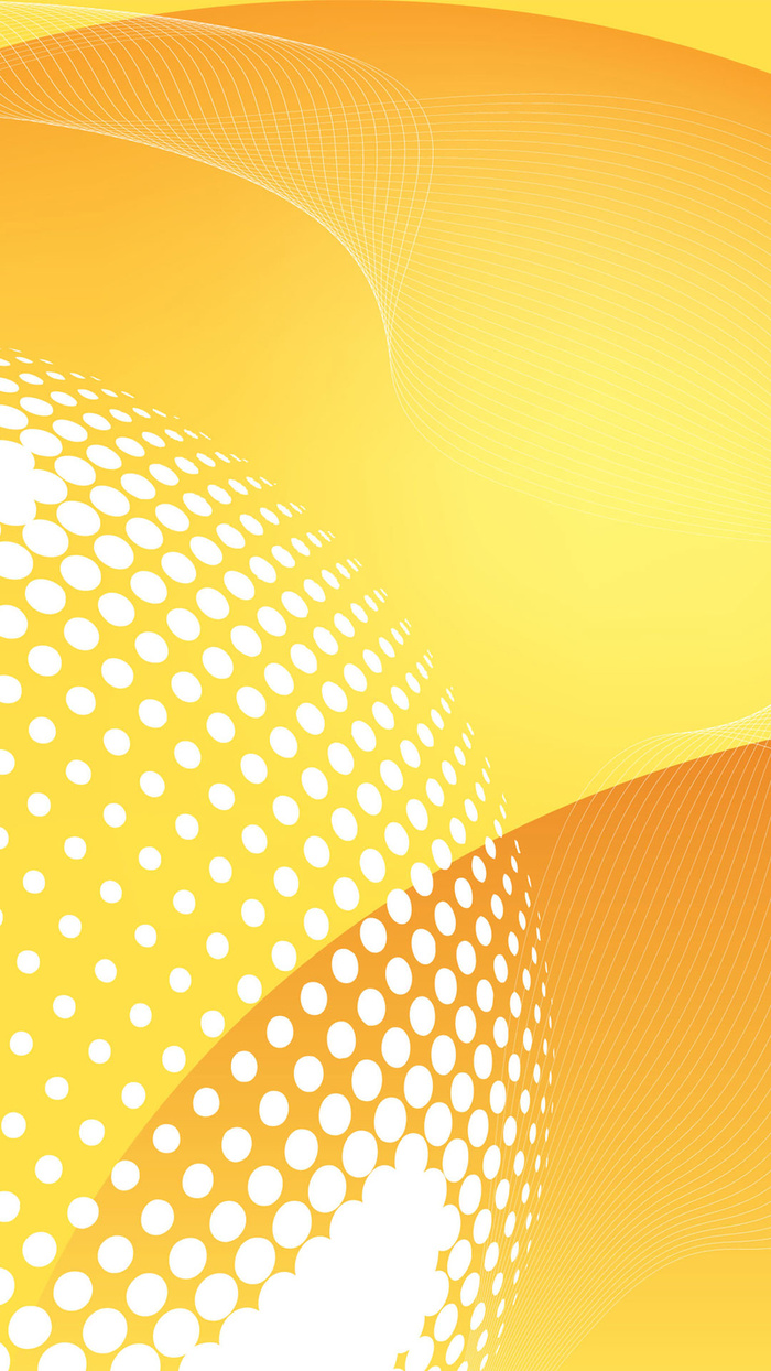 黄色底纹科技几何背景高清