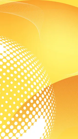 黄色底纹科技几何背景高清
