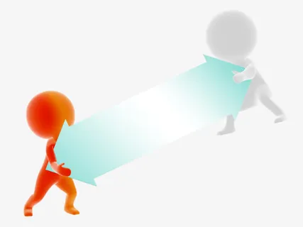 3D人偶争夺图形免抠